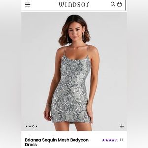 Sequin Homecoming Dress